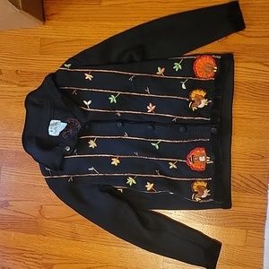 Quacker Factory Thanksgiving Sweater